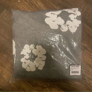 Denim Tears Gray and White Sweatshirt